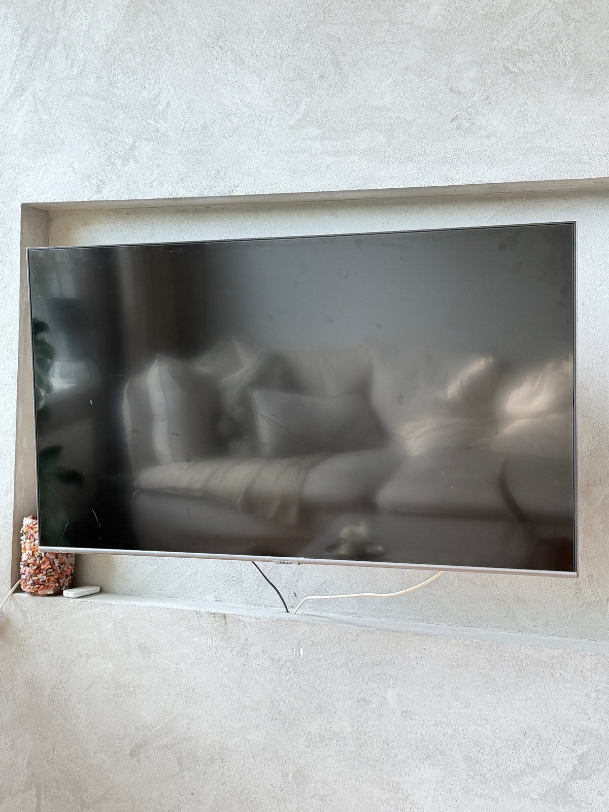 Samsung QLED 4K Smart TV - 43 inch (2020), Ophalen, QLED, 50 Hz, Zo goed als nieuw
