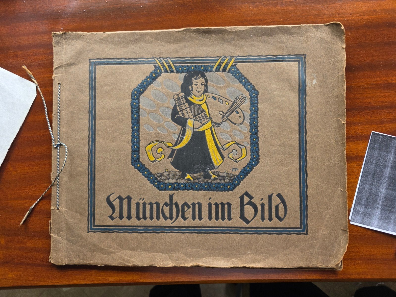 Munchen im Bild prentenboek 1910(?), Antiek en Kunst, Ophalen of Verzenden