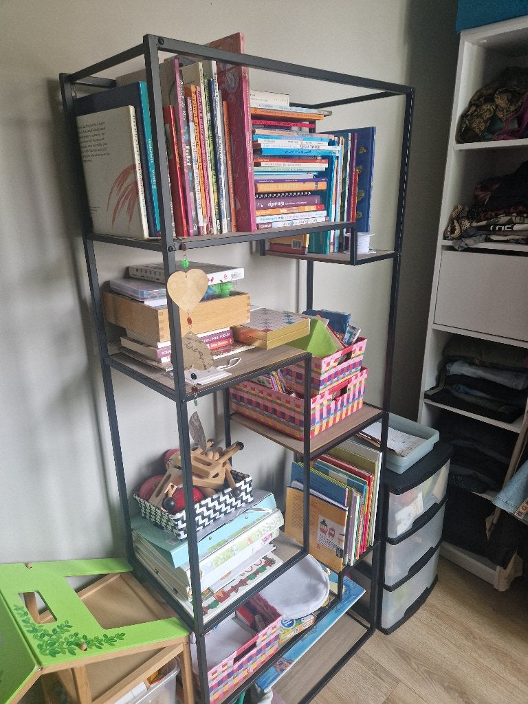 Vakkenkast, Ophalen, Zo goed als nieuw, Minder dan 150 cm, Metaal