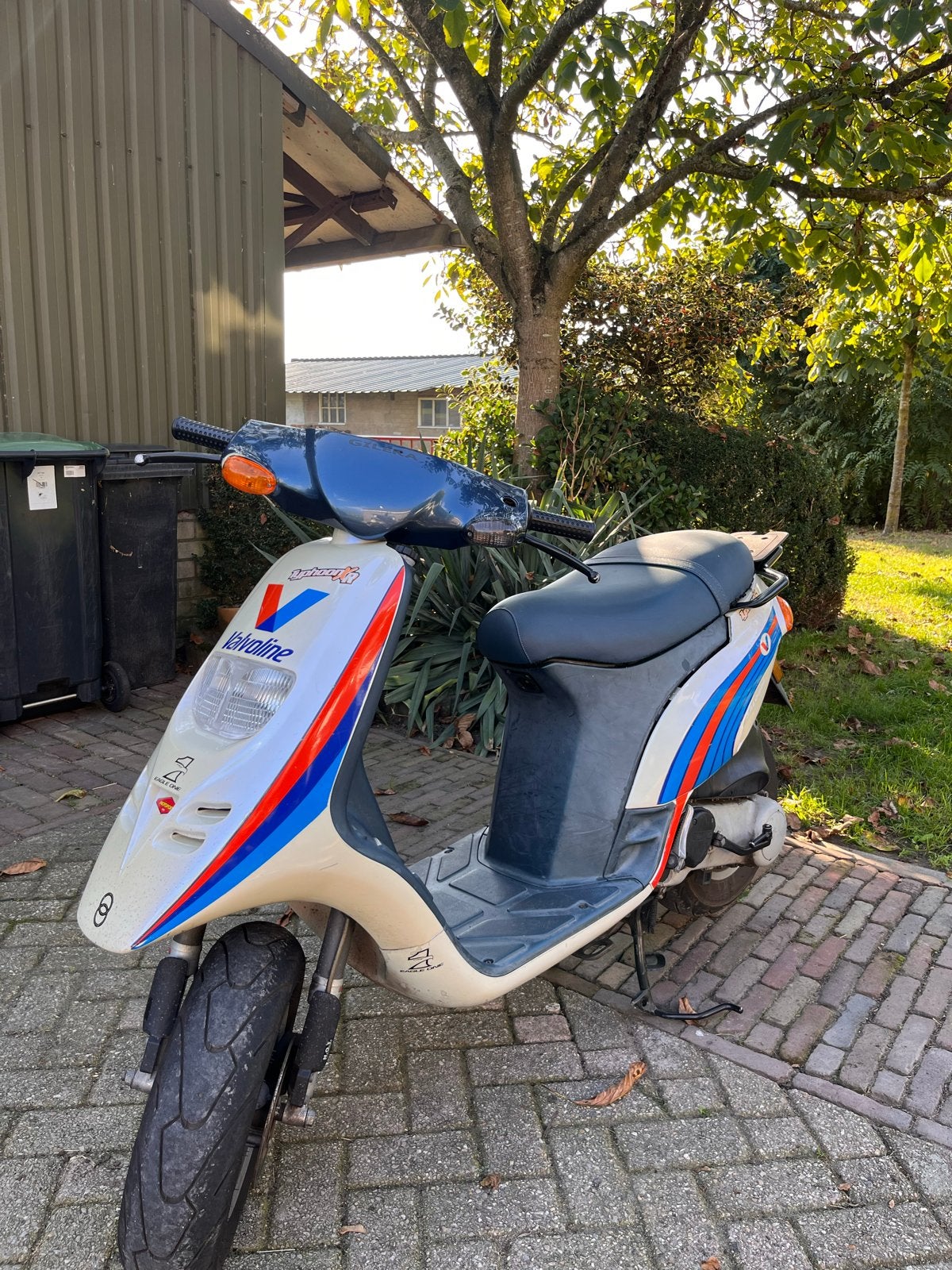 Unieke Gilera Typhoon XR - Parelmoer Blauw 70cc, Ophalen of Verzenden, Gebruikt, Maximaal 45 km/u