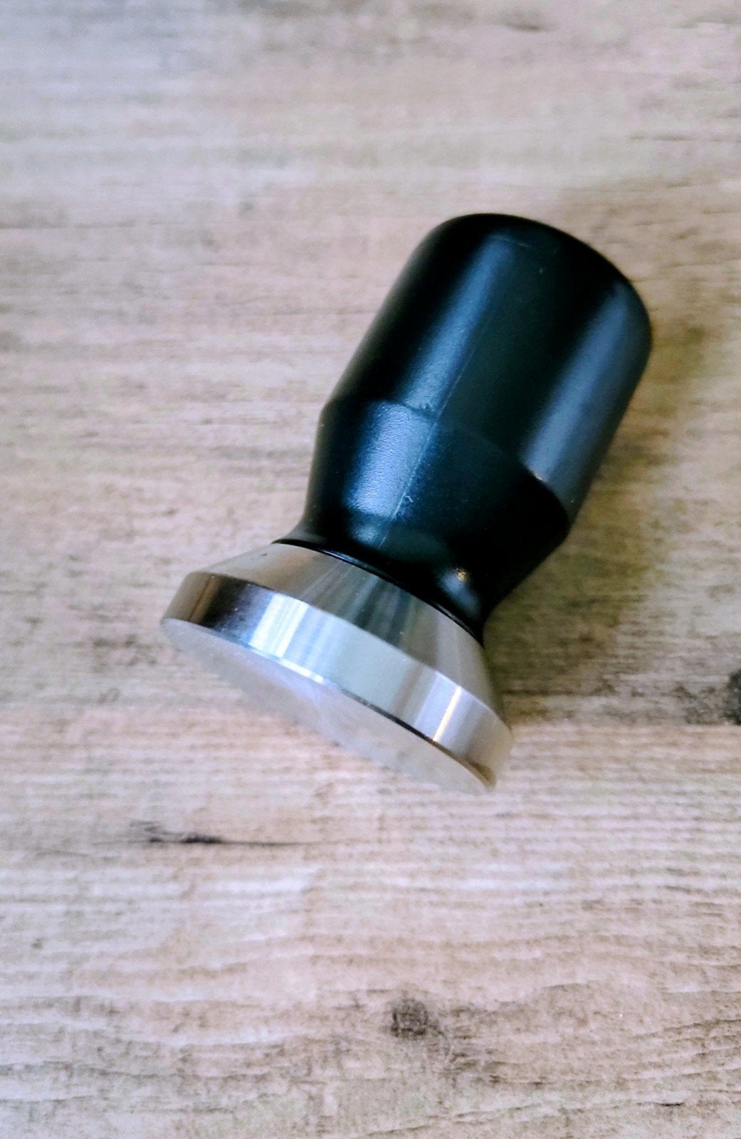 WMF Lumero Tamper 50mm - Origineel en Zo Goed als Nieuw, Ophalen of Verzenden, Zo goed als nieuw, Metaal, Zwart