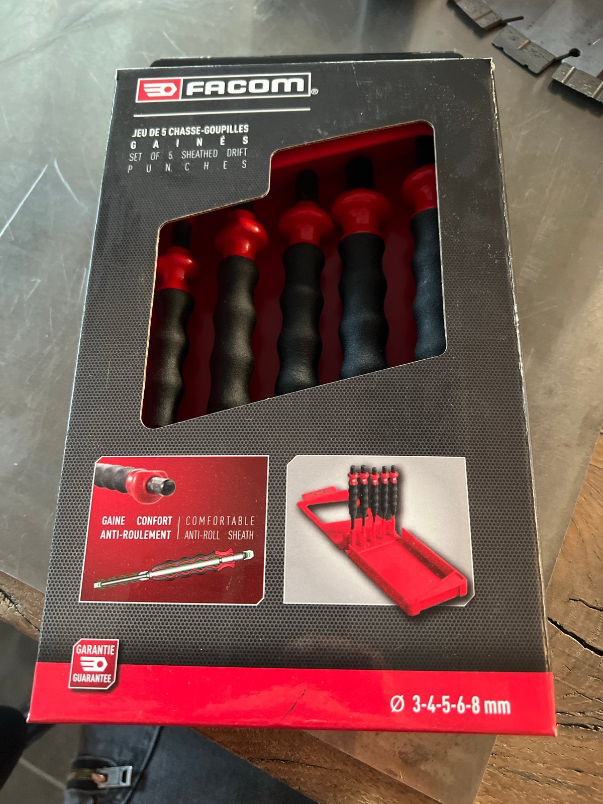 Facom Set van 6 Pendrijvers - 3-4-5-6-8 mm, Ophalen, Nieuw, Overige typen, Facom