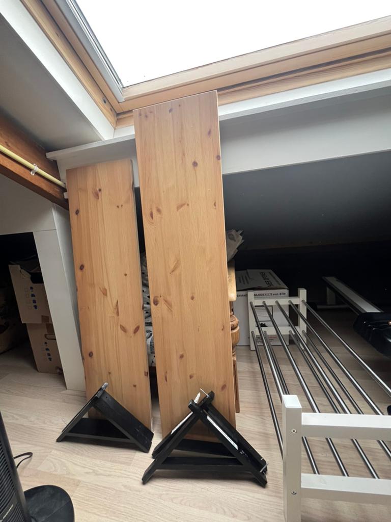 Ekby hemnes en ekby valter plank+drager, Ophalen, Gebruikt