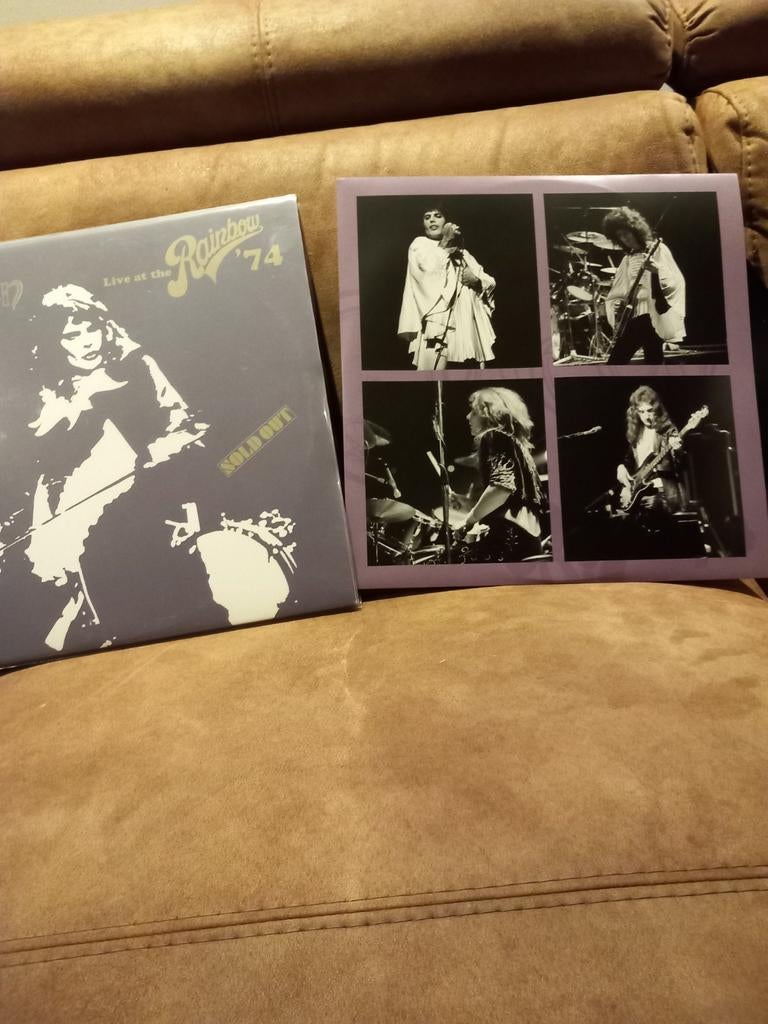 QUEEN LIVE AT THE RAINBOW '74 VG ++, Ophalen of Verzenden, Zo goed als nieuw, 12 inch