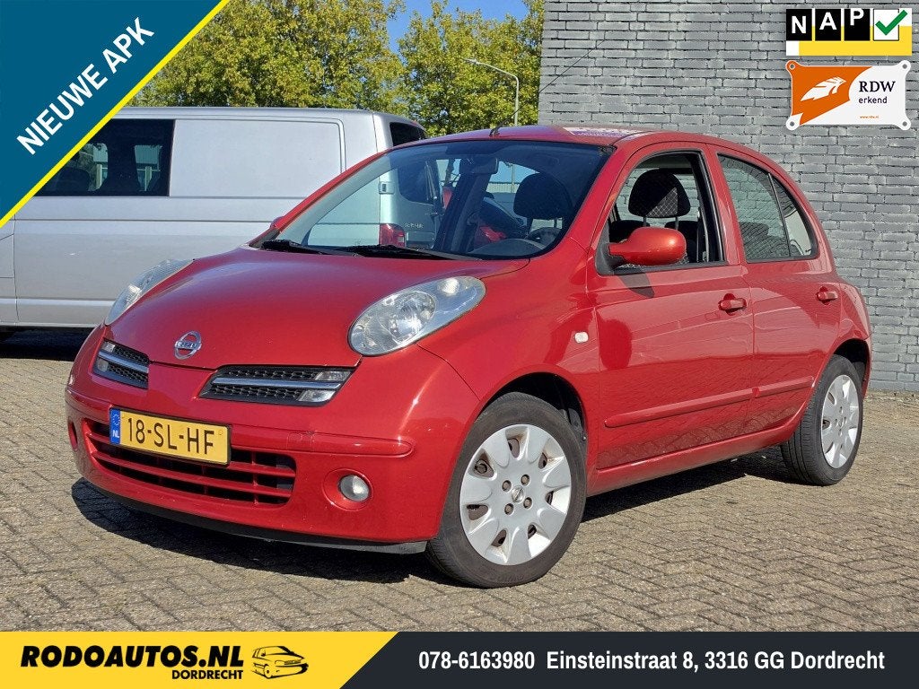 Nissan Micra 1.2 Tekna 5-Drs Airco Nieuwe APK ✅, Gebruikt, 4 cilinders, Origineel Nederlands, Micra