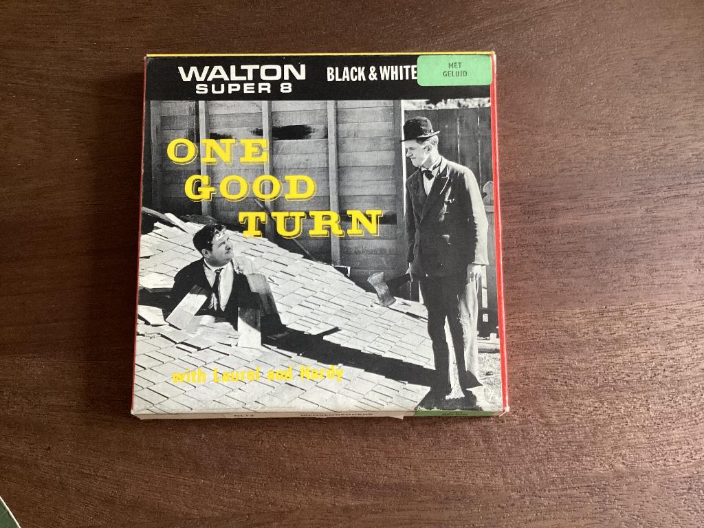 Speelfilm 8mm Laurel & Hardy One good return, Ophalen, 8mm film
