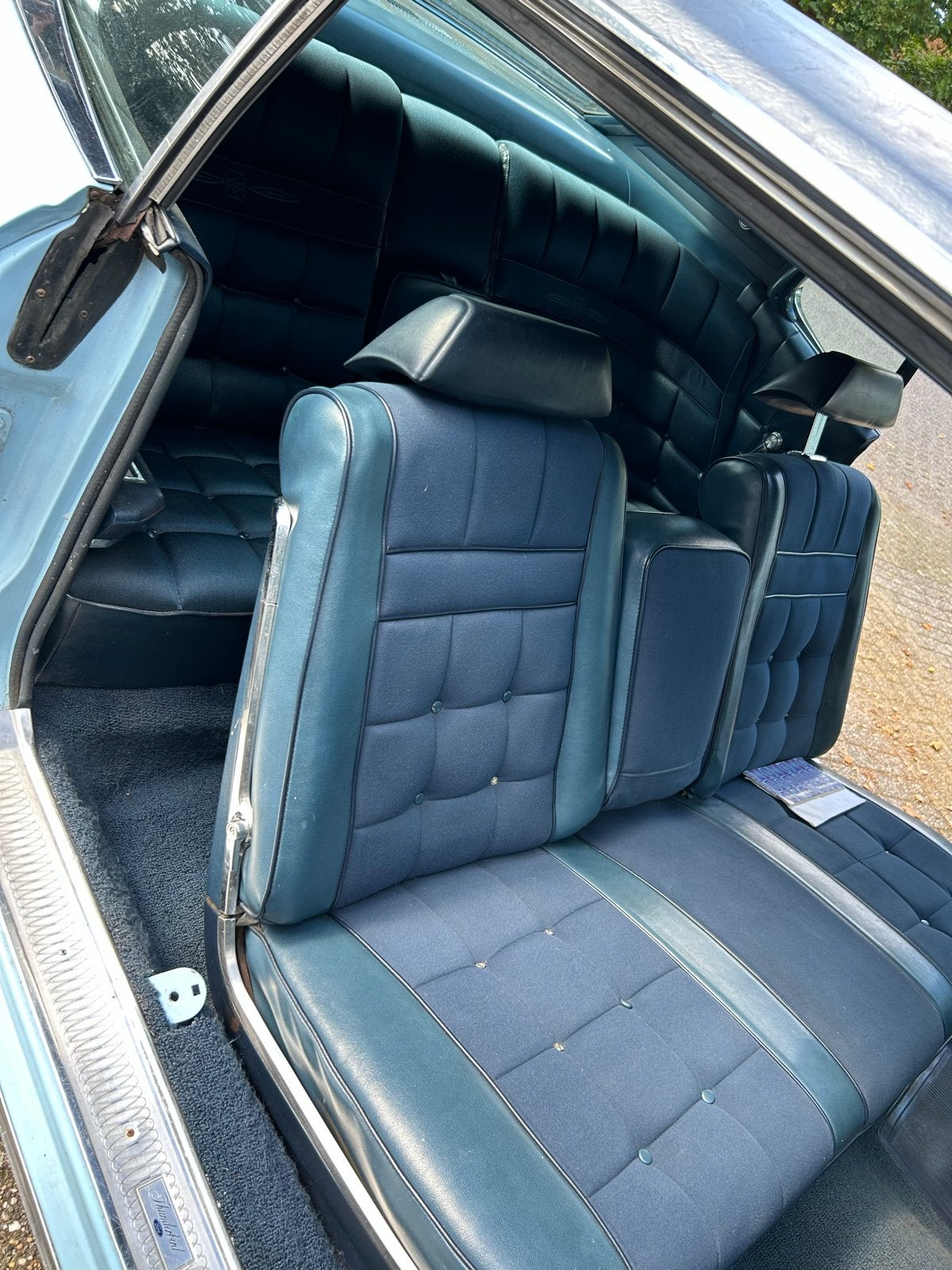 Ford thunderbird oldtimer 1970 Blauw te koop, foto 3
