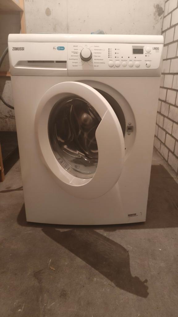 Zanussi Lindo wasmachine – 6 kg – 1400 toeren, Witgoed en Apparatuur, Wasmachines, Ophalen, Gebruikt, 85 tot 90 cm, 1200 tot 1600 toeren