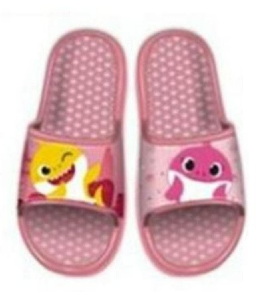 Baby Shark Badslippers Roze of Blauw - 28/29 - 30/31 *NIEUW*, Meisje, Nieuw, Overige maten, Ophalen of Verzenden