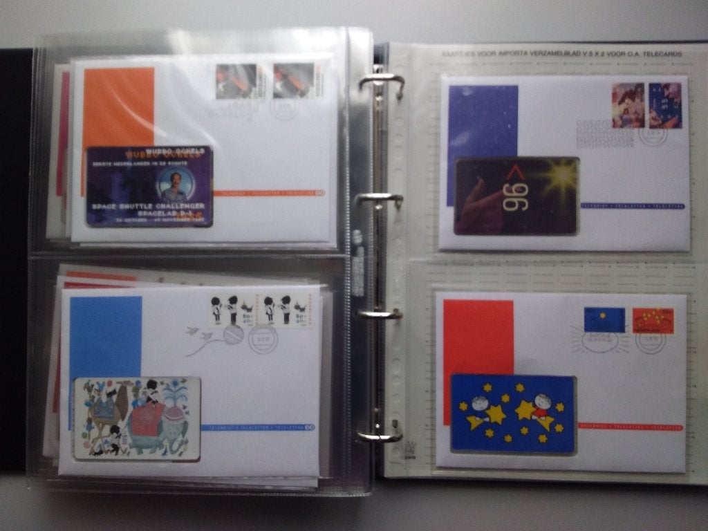 postzegels met telekaarten, Ophalen of Verzenden, Postfris