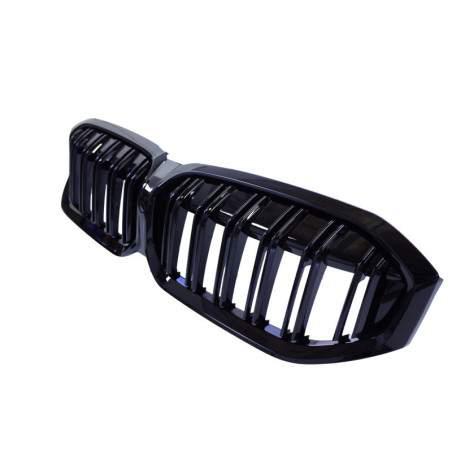 BMW 3 REEKS G20 LCI GLANZEND ZWARTE DUBBELE SPIJLEN, Ophalen of Verzenden, Voor, BMW, Bumper
