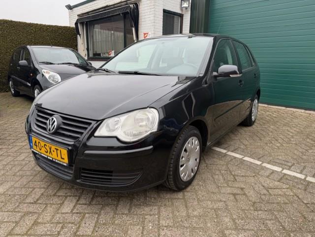 Volkswagen Polo 1.4-16V Comfortline/Airco !, Voorwielaandrijving, Zwart, Origineel Nederlands, Bedrijf