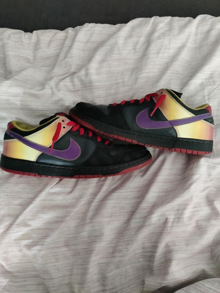 Nike SB Guns N' Roses - Zeldzaam Collectors Item Maat 45, Nike SB, Overige kleuren, Ophalen of Verzenden, Sneakers of Gympen