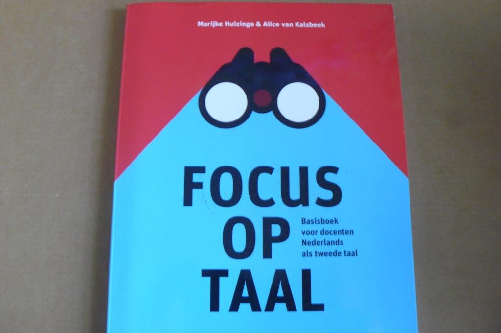NT2 / FOCUS OP TAAL / basisboek voor docenten / M. Huizinga, Ophalen of Verzenden, Alpha, Zo goed als nieuw, HBO