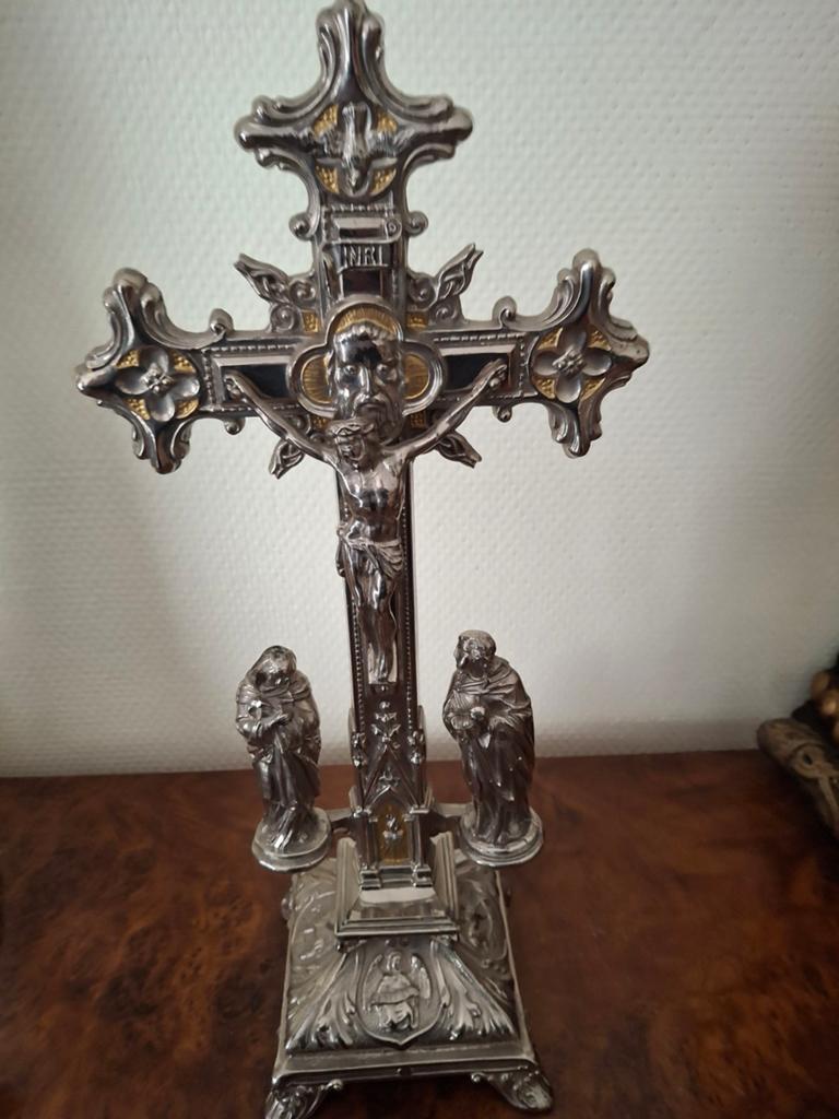 Uitzonderlijk mooie crusifix periode 1940 _1950.Herk, Antiek en Kunst, Ophalen of Verzenden