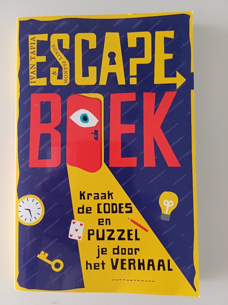Escape boek, Boeken, Kinderboeken | Jeugd | 10 tot 12 jaar, Ophalen of Verzenden, Nieuw, Fictie