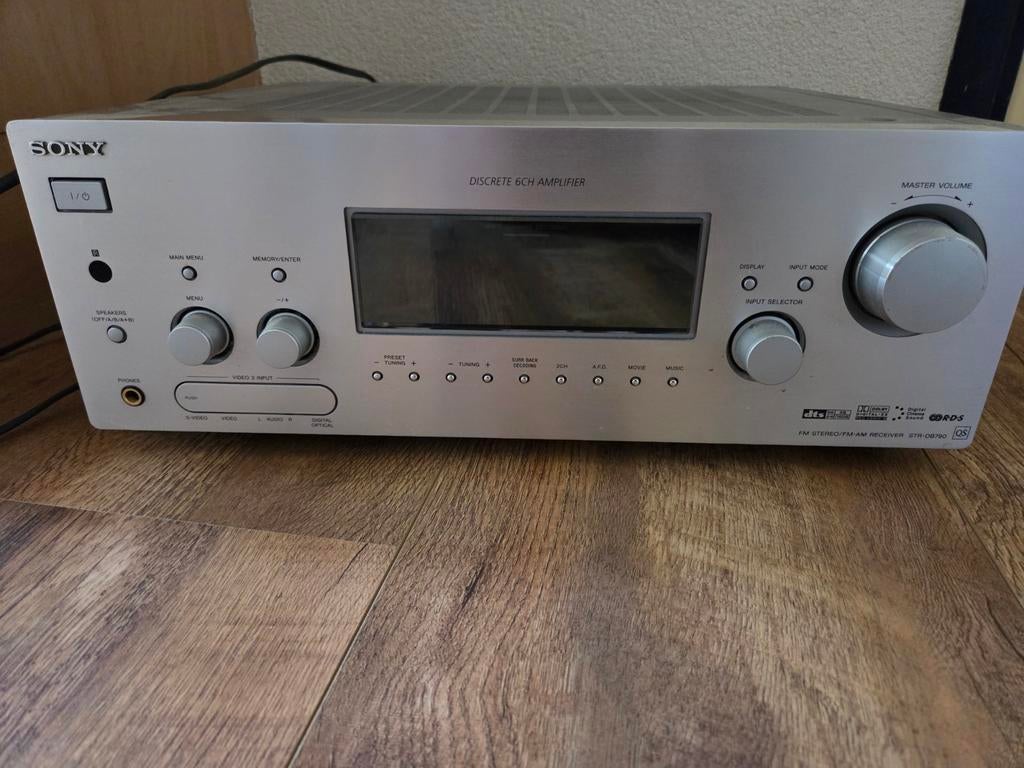 Sony  receiver str db790 Qs, Audio, Tv en Foto, Versterkers en Receivers, Ophalen, Zo goed als nieuw, 120 watt of meer, Sony