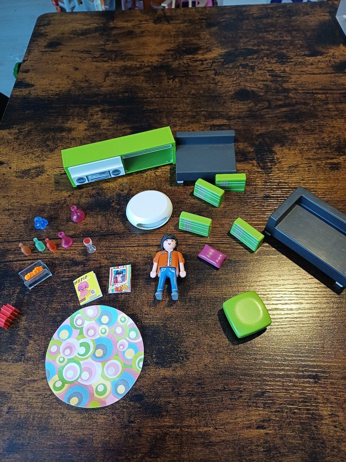 Playmobil set woonkamer 5584, Complete set, Overige typen, Ophalen of Verzenden, Zo goed als nieuw