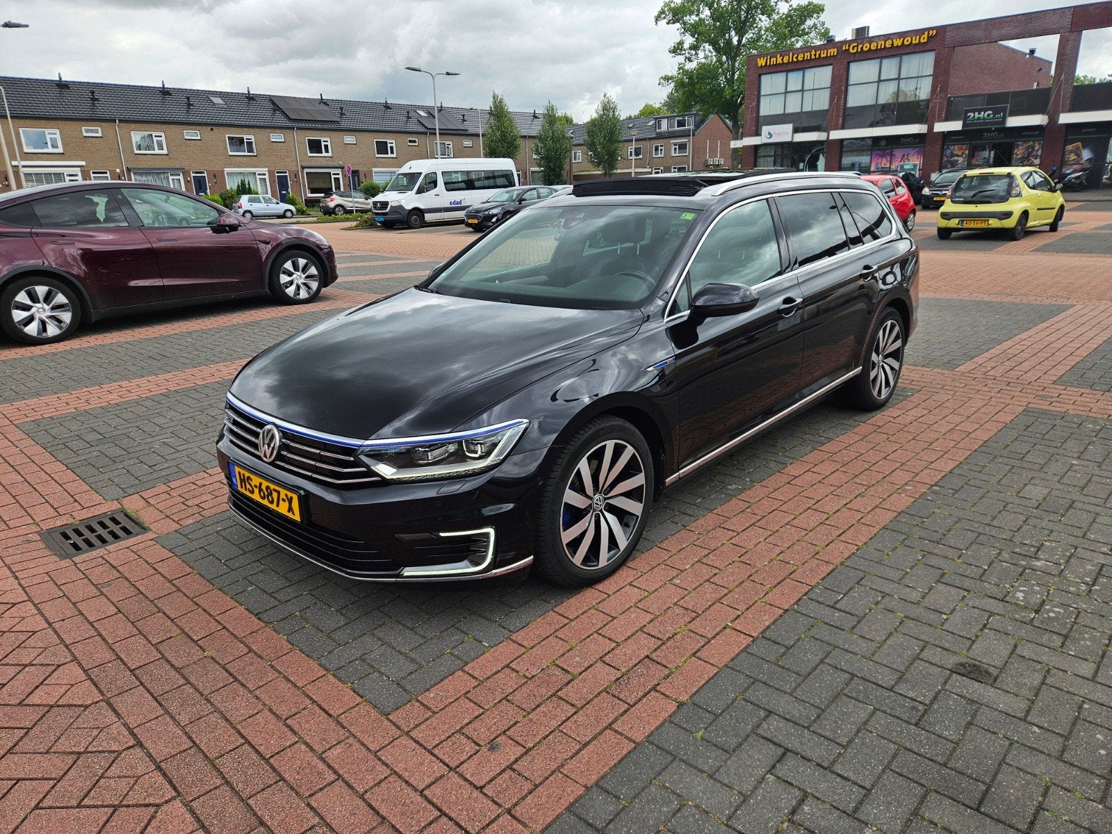 Volkswagen Passat 1.4 TSI 160KW GTE Phev VAR Dsg6 2015 Zwart, Auto's, Zwart, 156 pk, Alcantara, Zwart