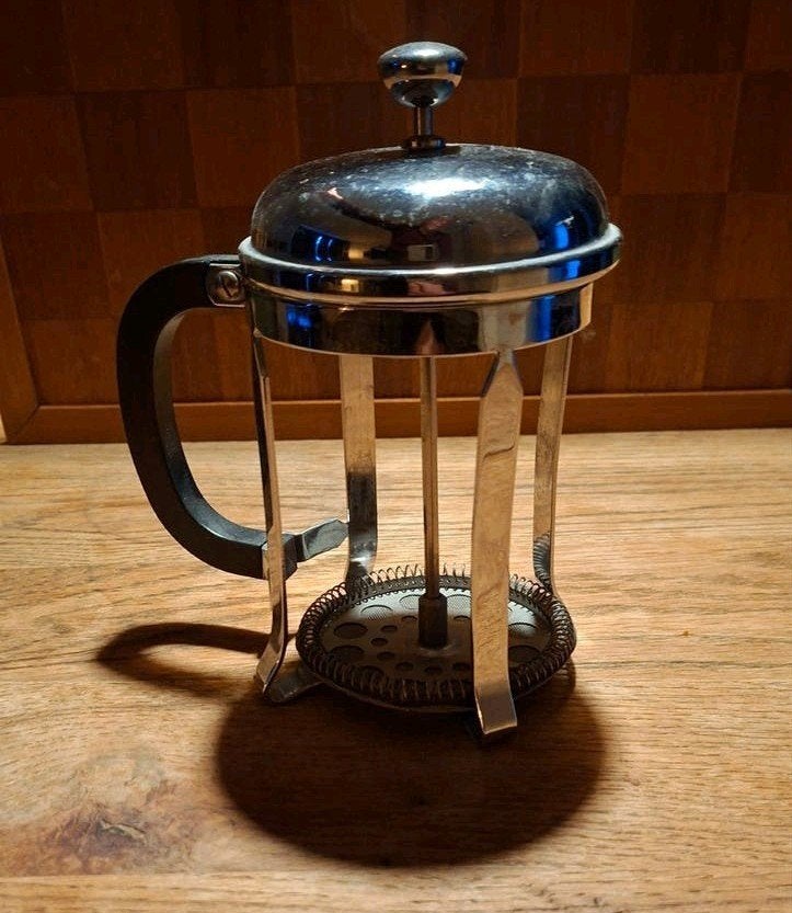 Bodum Caffettiera Frame (zonder glas), Gebruikt, Zilver, Bodum, Ophalen of Verzenden