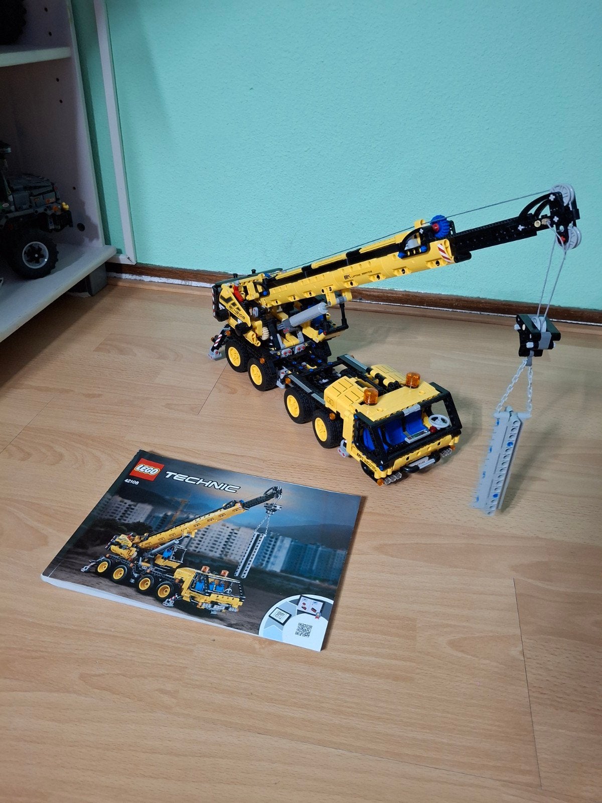 Lego techniek hijskraan. 42108, Lego, Ophalen of Verzenden, Zo goed als nieuw, Technic