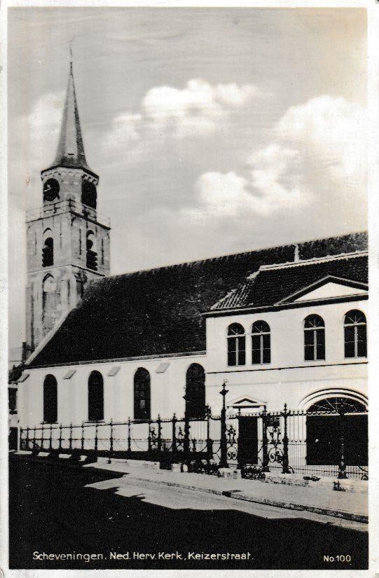 SCHEVENINGEN - KEIZERSTRAAT / NED.HERV. KERK, Ophalen of Verzenden, Ongelopen, Zuid-Holland