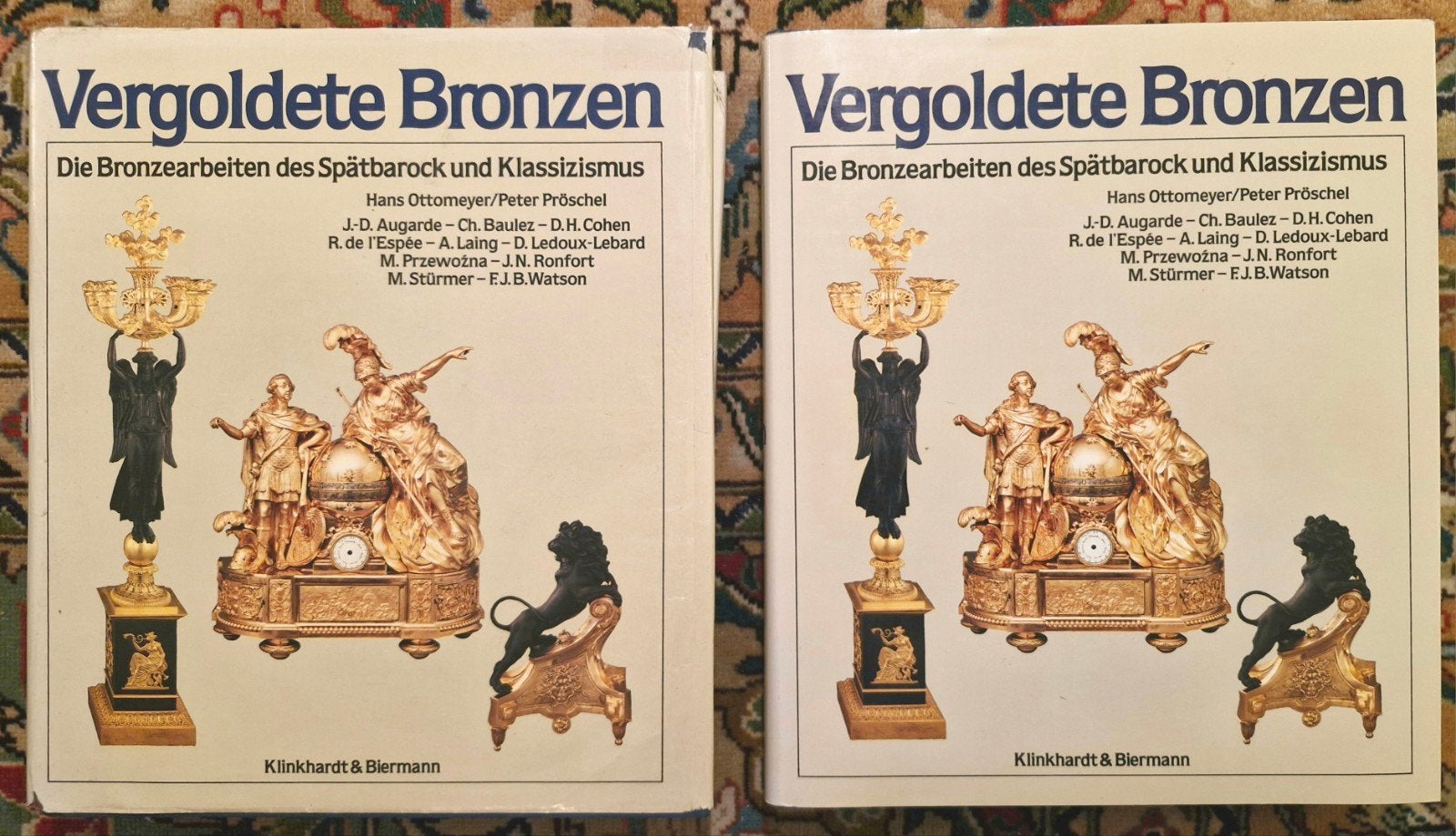 Ottomeyer & Proschel, Vergoldete Bronzen, deel 1 & 2, Ophalen of Verzenden, Gelezen, Ottomeyer & Proschel