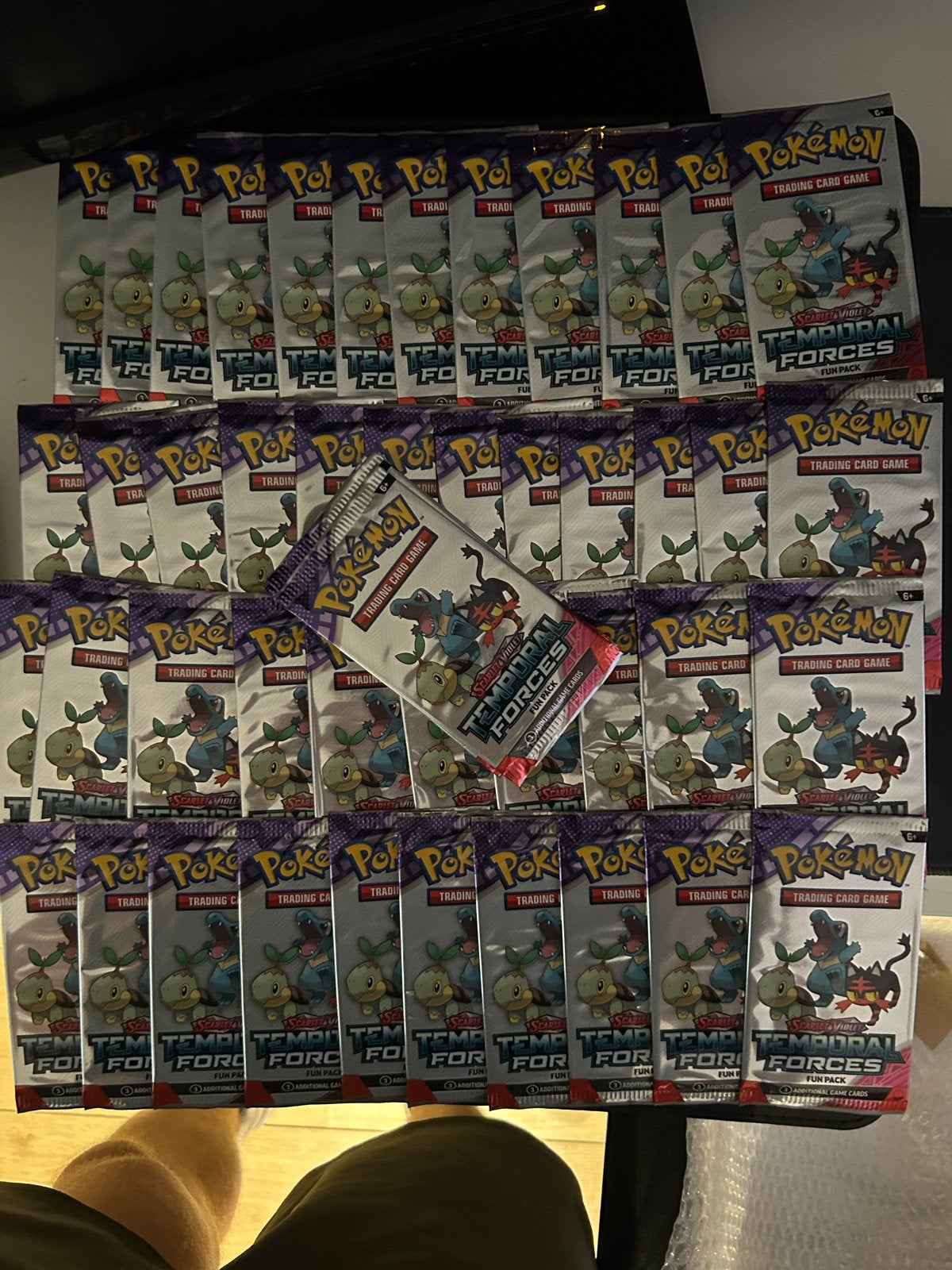55 Pokémon Temporal Forces Fun Packs - Nieuw!, Ophalen of Verzenden, Nieuw, Booster