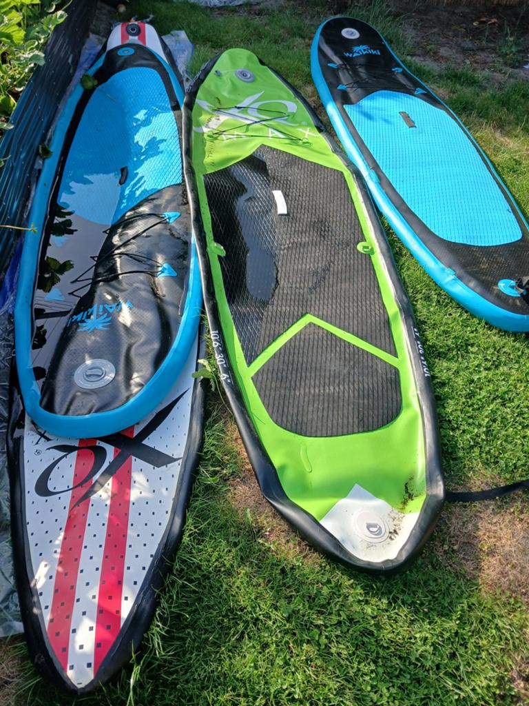 4 subs verschillende grote.s, Watersport en Boten, Ophalen of Verzenden, SUP-accessoire