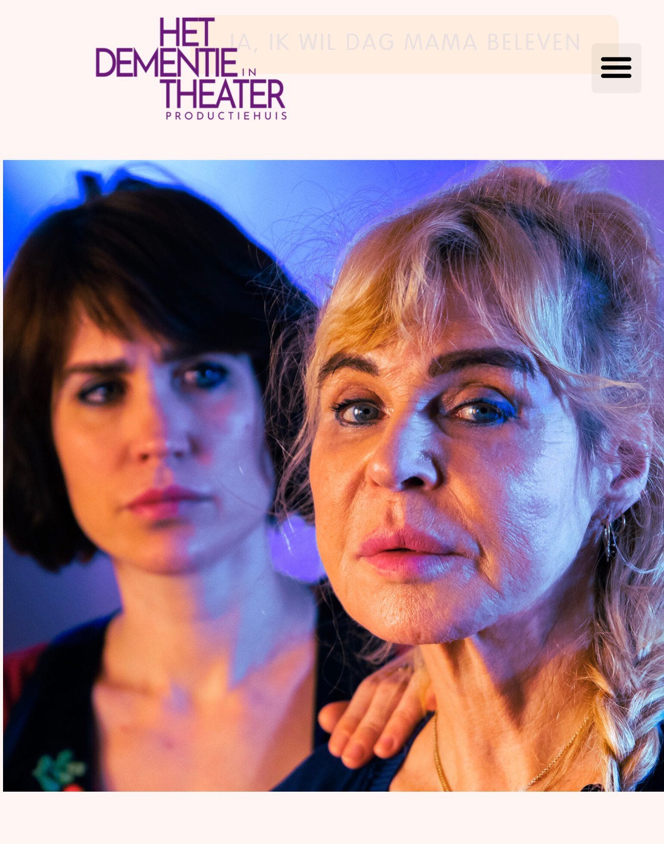 2x ticket Dag Mama in Kampen, Tickets en Kaartjes, Theater | Toneel, Dans en Opera, Twee personen, Juni, Toneel