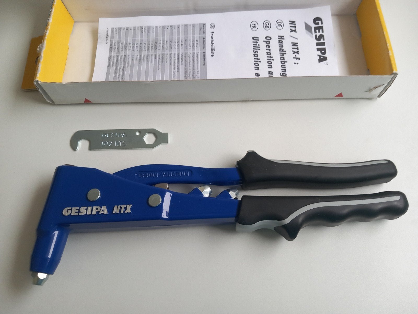 Gesipa NTX popnageltang popnagel blinkklinktang, Ophalen of Verzenden, Nieuw