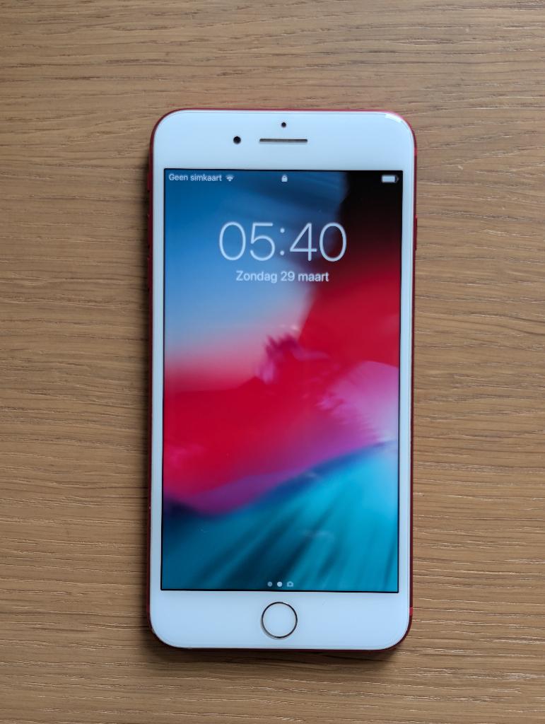 iPhone 7 Plus 128GB - Rood - 92% Batterij, Telecommunicatie, Mobiele telefoons | Apple iPhone, 92 %, 128 GB, Ophalen of Verzenden