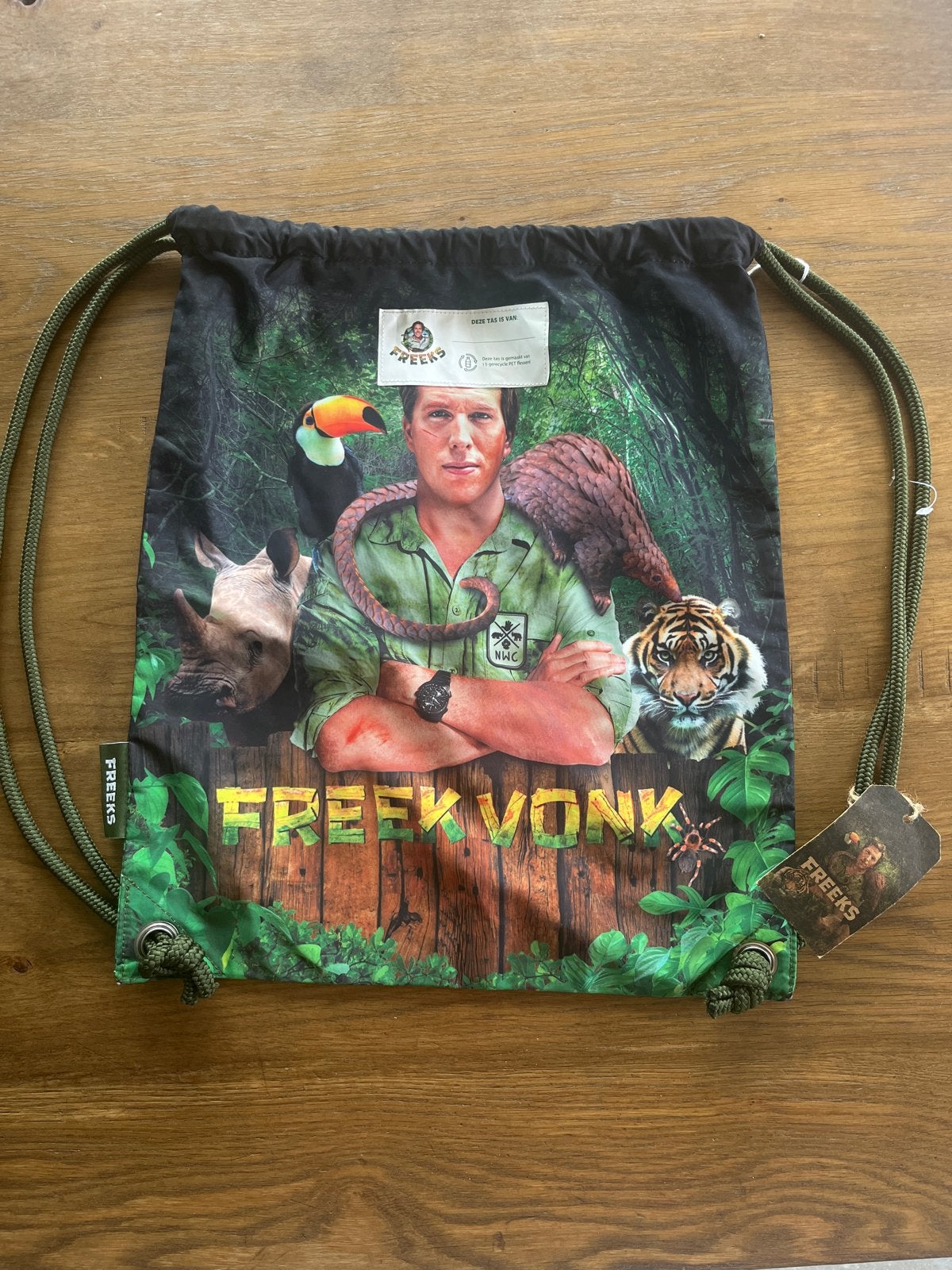 Freek Vonk gymtas/rugzak - Nieuw met kaartje, Ophalen of Verzenden, Nieuw