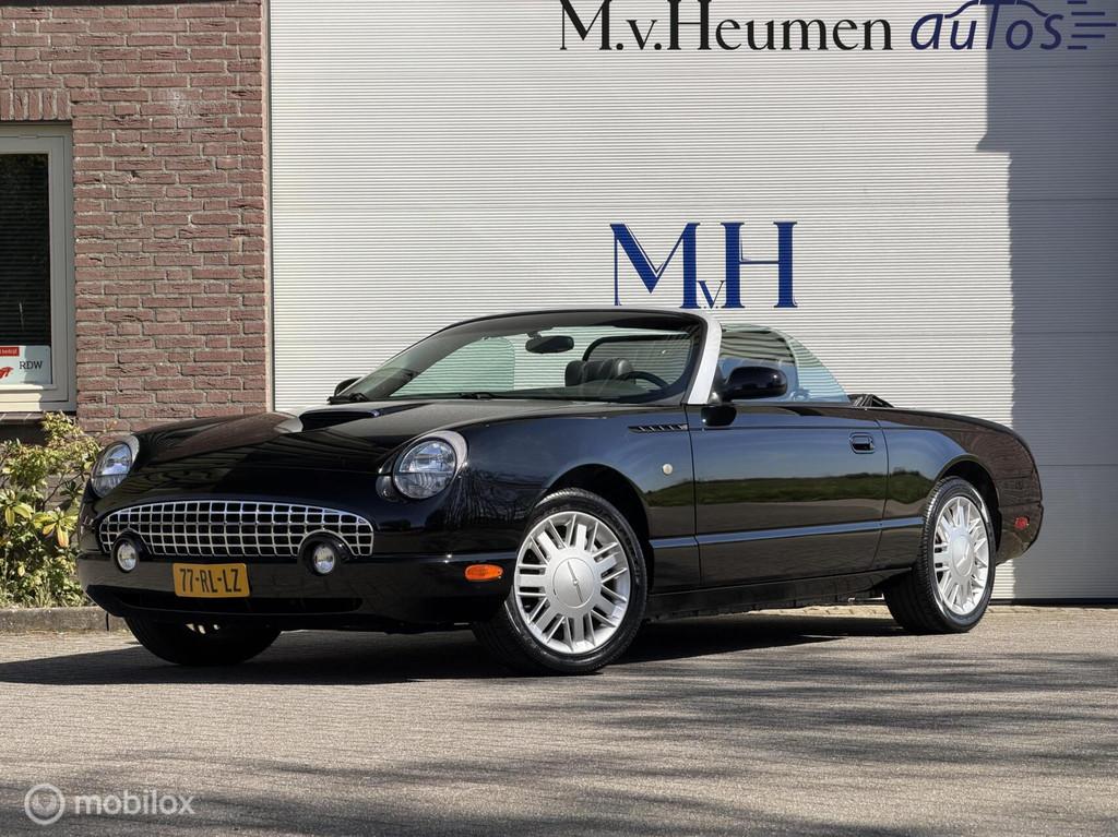 Ford USA Thunderbird 4.0 V8 Incl Hardtop CarPlay Leder Cruis, Auto's, Automaat, Achterwielaandrijving, Gebruikt, Cabriolet