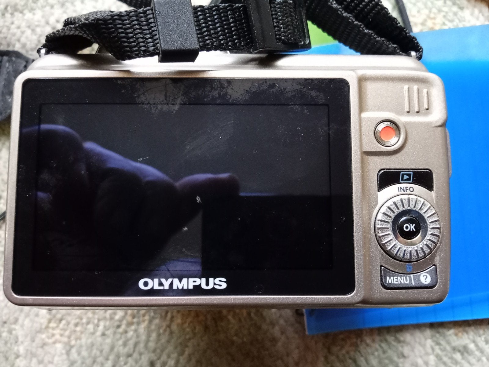 Olympus SP-810UZ, Audio, Tv en Foto, Fotocamera's Digitaal, Geheugenkaart, Ophalen of Verzenden, Zo goed als nieuw, Olympus