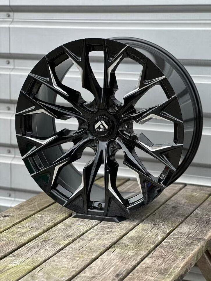 22" 6x139.7 RAM FUEL Look Performance Sportvelgen DODGE RAM, Auto-onderdelen, Banden en Velgen, Gebruikt, Velg(en), -, -