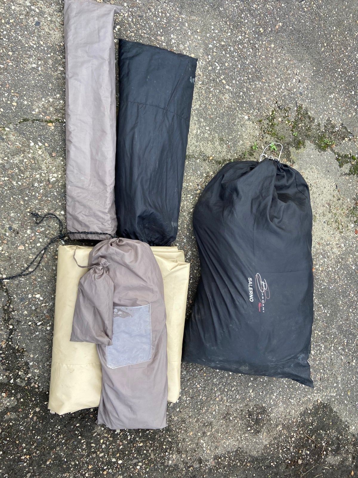 Tent Bardani Lugano 300, Ophalen of Verzenden, Zo goed als nieuw