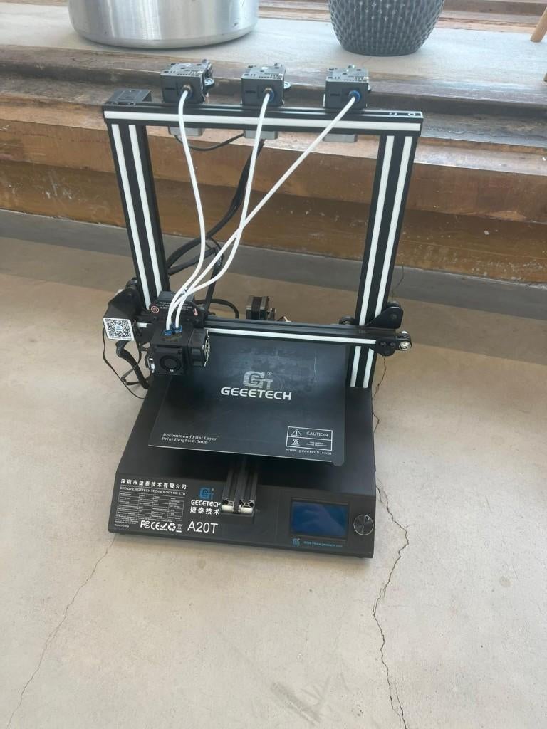 GEEETECH A20T 3D-printer, Computers en Software, 3D Printers, Ophalen, Zo goed als nieuw, Geeetech