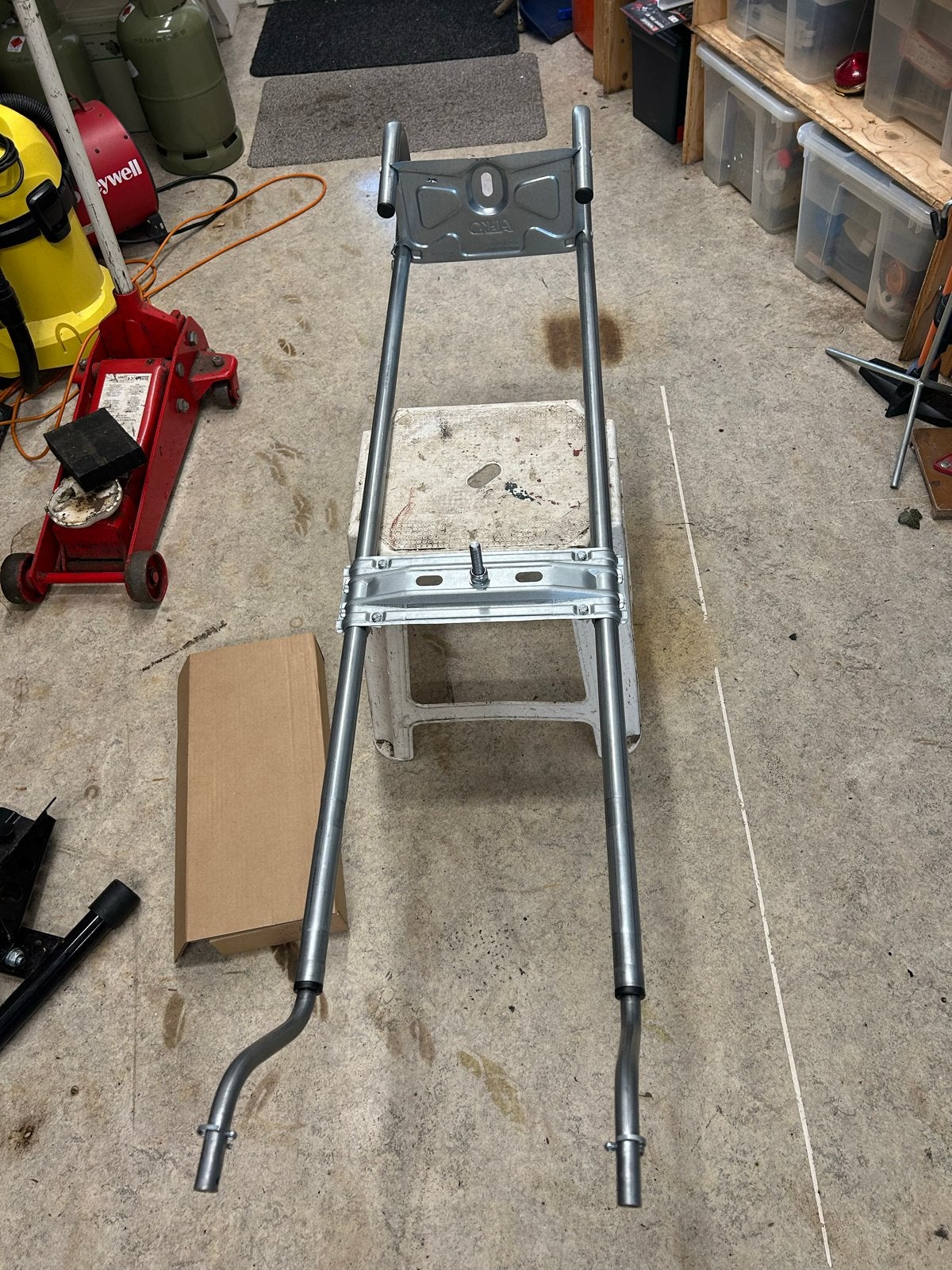 AL-KO Reservewielhouder voor aanhanger - type B 1250-1550, Auto diversen, Aanhangwagen-onderdelen, Ophalen, Nieuw