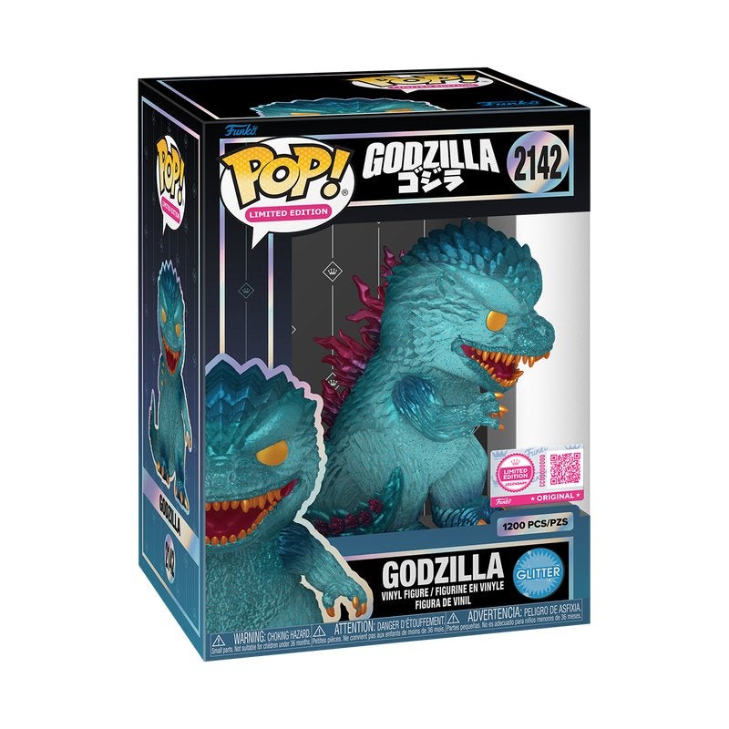 Funko Pop! Godzilla (Glitter) met Pop Protector, Verzamelen, Ophalen of Verzenden, Nieuw