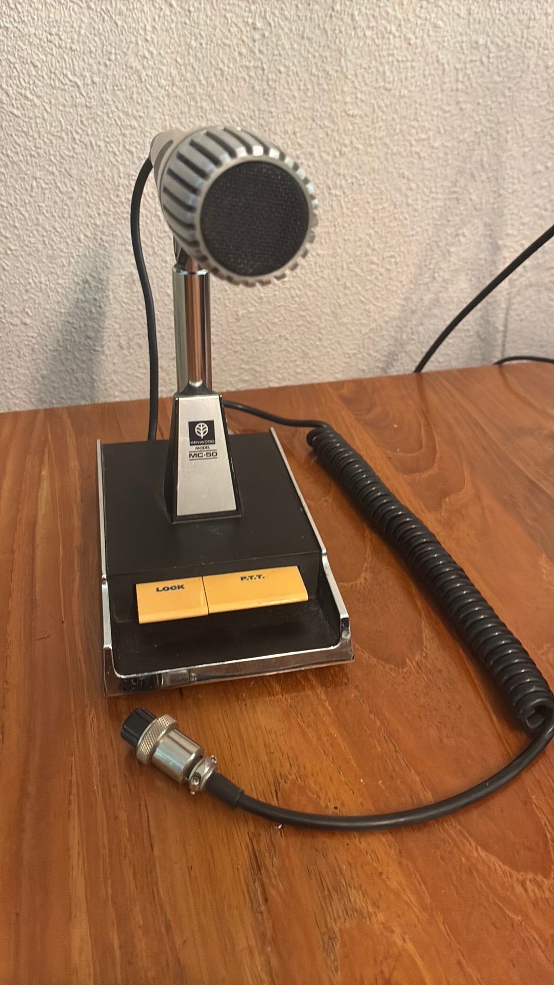Kenwood mc-50 tafelmicrofoon, Telecommunicatie, Zenders en Ontvangers, Ophalen of Verzenden, Niet werkend