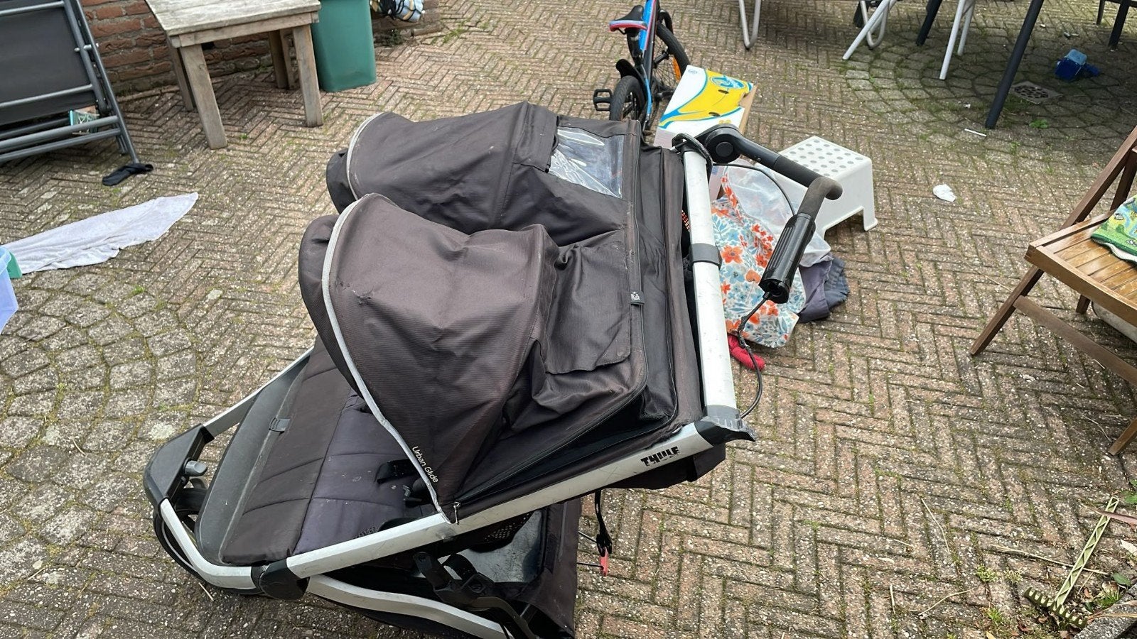 Thule Urban Glide 2 Duowagen - Gebruikt, Gebruikt, Duowagen, Ophalen of Verzenden, Kinderwagen