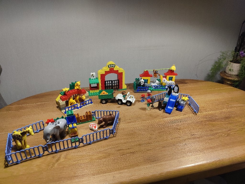 duplo Grote Direntuin, Kinderen en Baby's, Speelgoed | Duplo en Lego, Gebruikt, Ophalen of Verzenden, Compleet, Duplo
