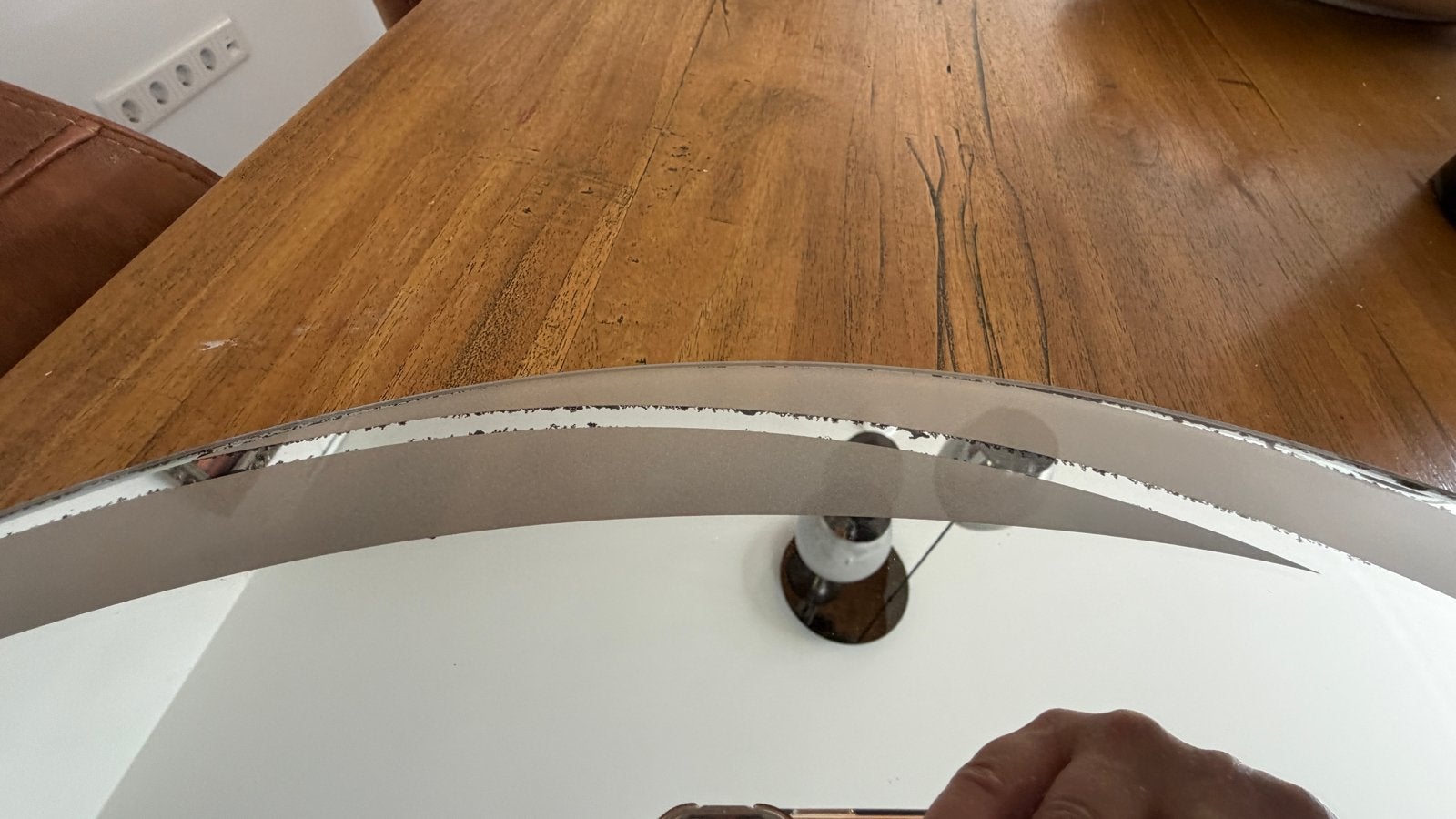 Ronde spiegel met LED verlichting en condensfunctie, Ophalen, Rond, 50 tot 100 cm