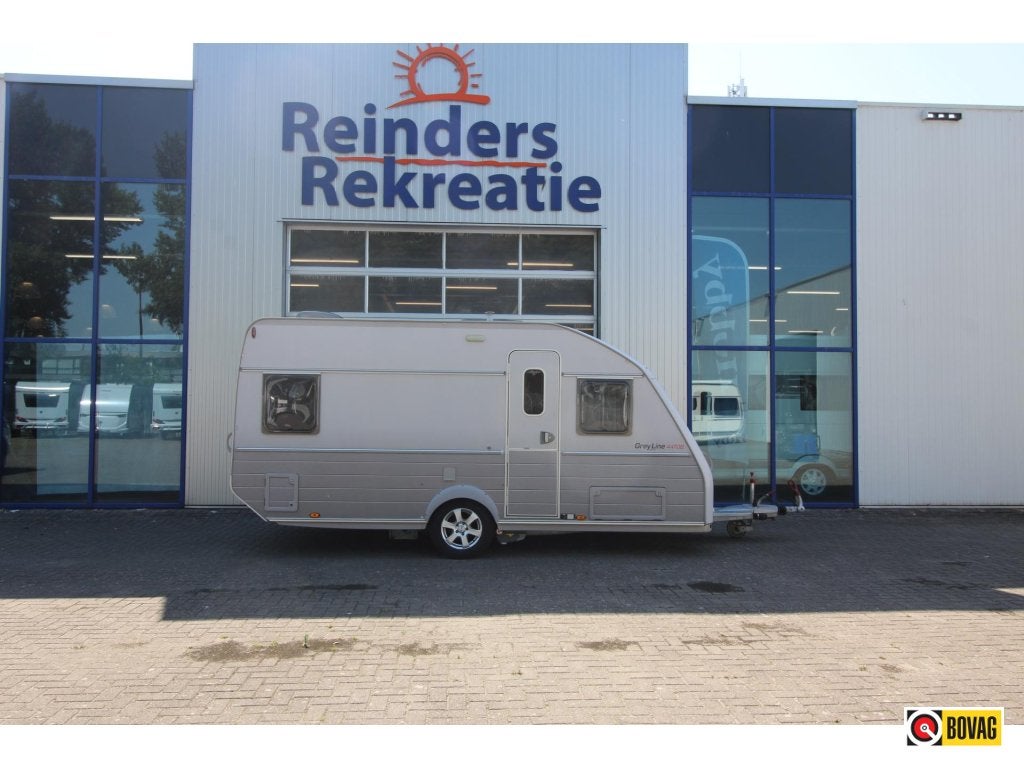 Kip Grey Line Special 44 TDB Voortent,Luif,Mover,Vloer, Caravans en Kamperen, Caravans, Rondzit, Overige typen, Kip, Schokbreker