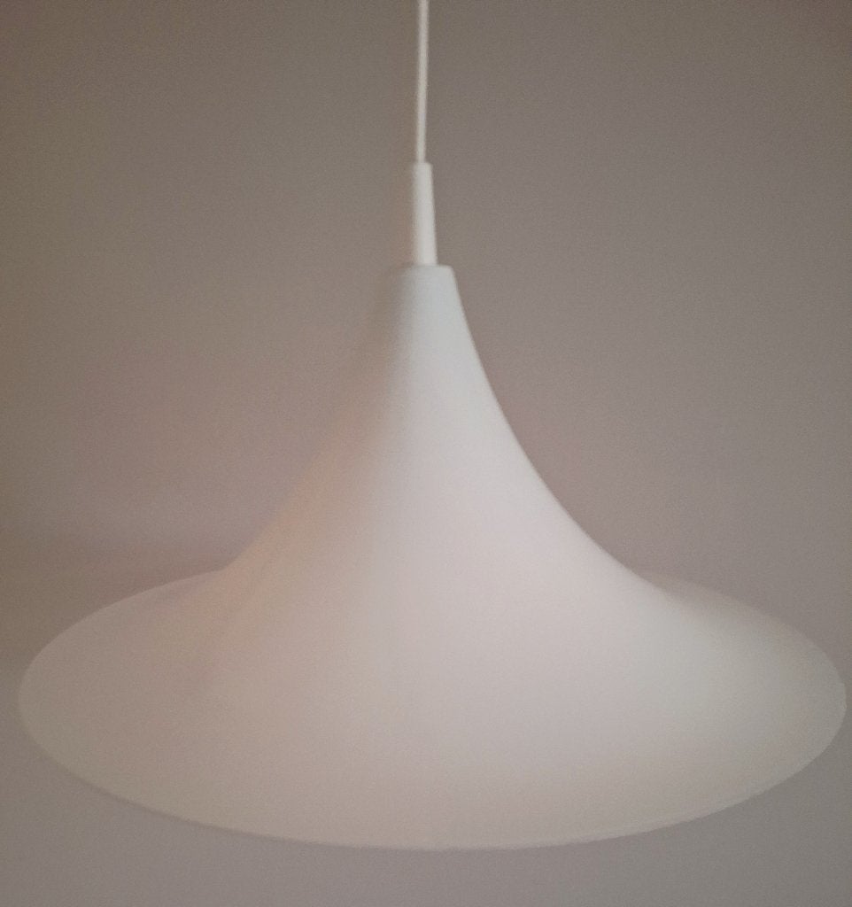 Vintage heksenhoed hanglamp, Gebruikt, Vintage, Metaal, E27 (groot)