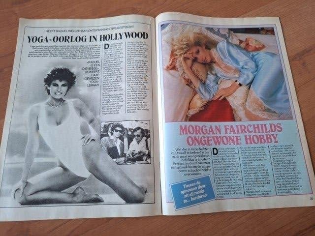 Kwik 1985 Morgan Fairchild Stones Sam Fox Vanity A-Team, Boeken, Ophalen of Verzenden, Gelezen, Overige typen