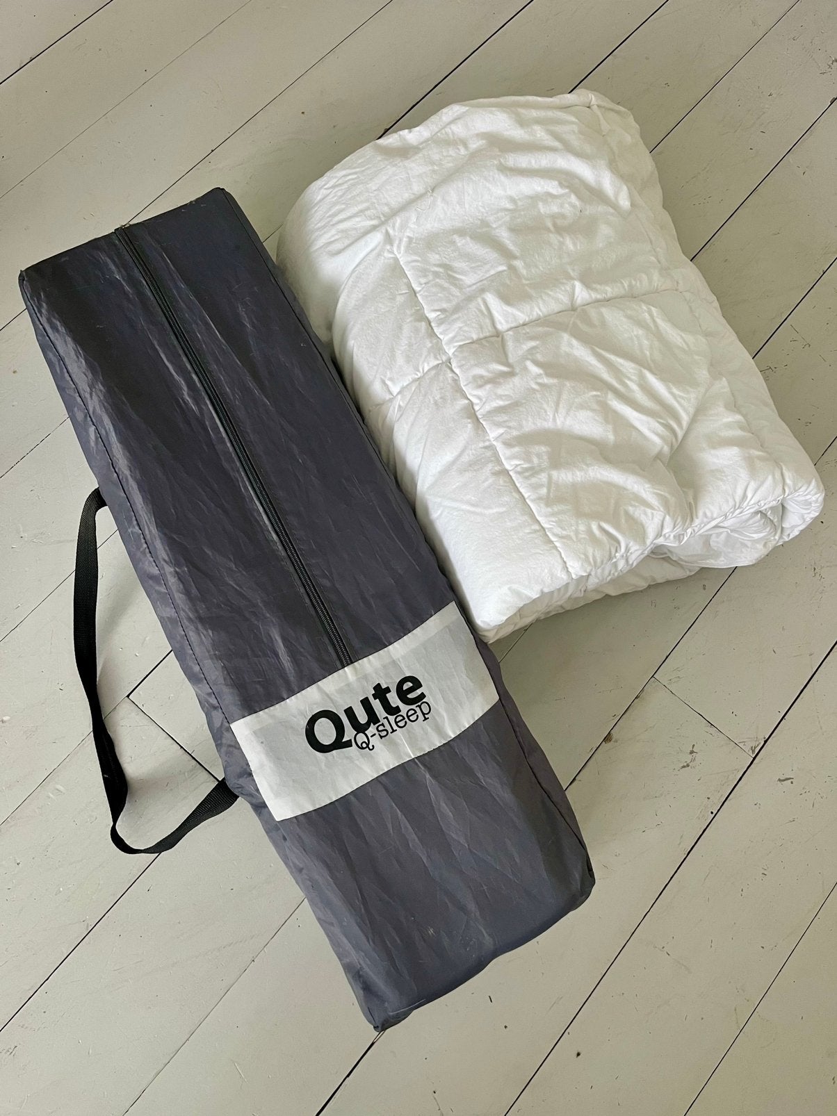 Campingbedje Qute Q-sleep, Ophalen, Gebruikt, Jongetje of Meisje, Overige typen