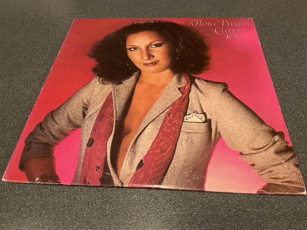 Flora Purim - Carry on Vinyl LP Latin, Ophalen of Verzenden, Gebruikt, 12 inch