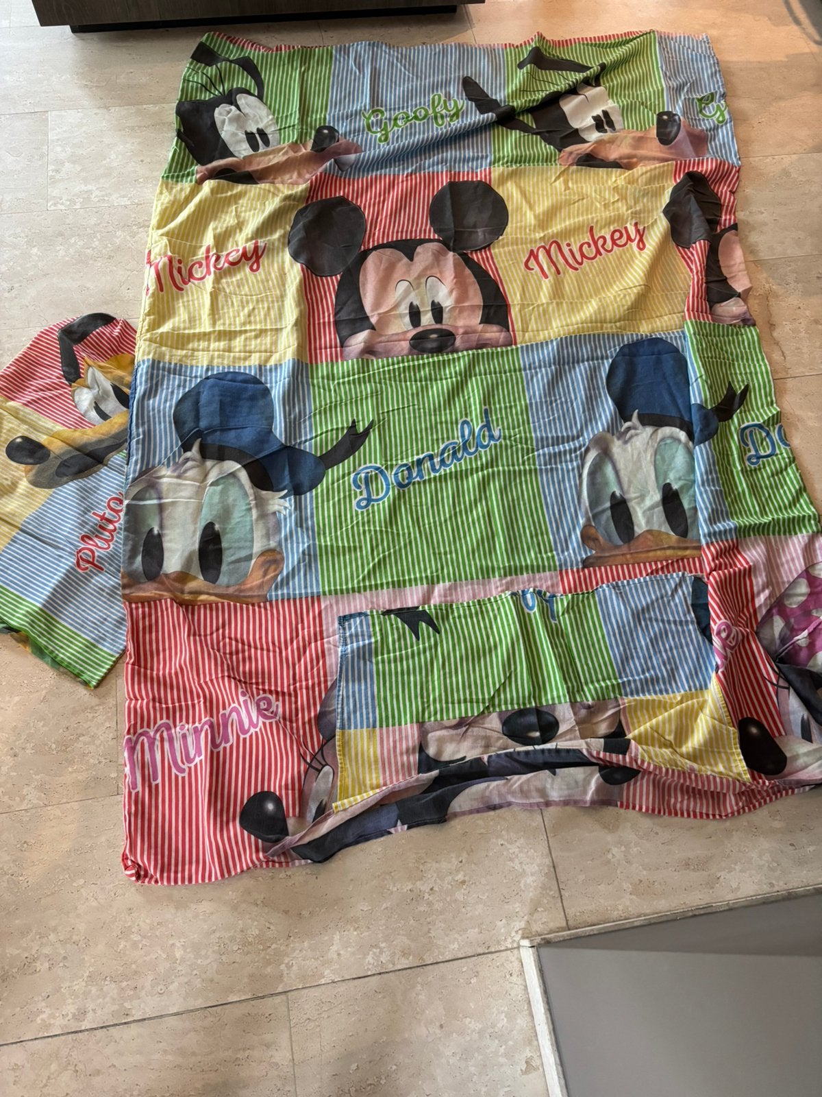 Dekbedovertrek disney 1 pers, Ophalen of Verzenden, Zo goed als nieuw, Jongetje of Meisje, Dekbedovertrek